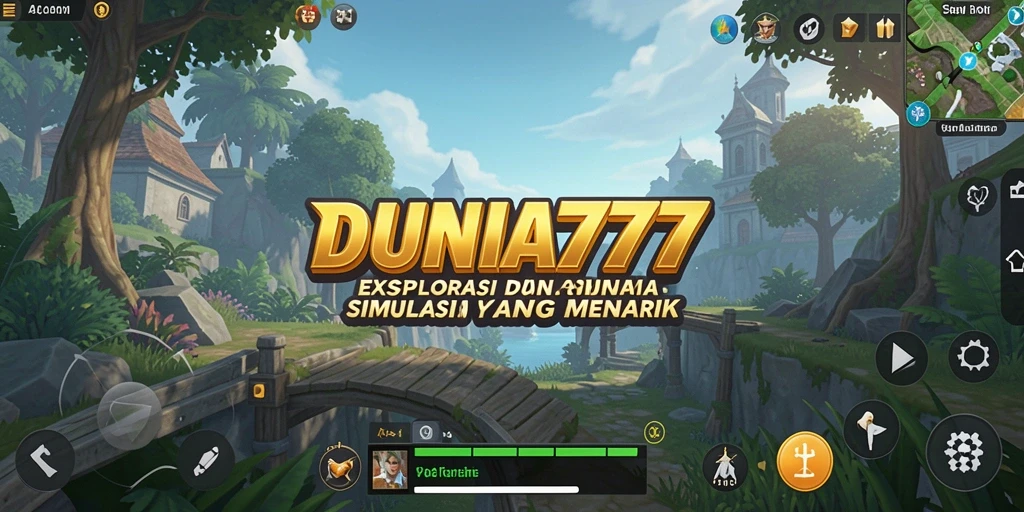 Menggambarkan gameplay DUNIA777 yang seru dan interaktif.