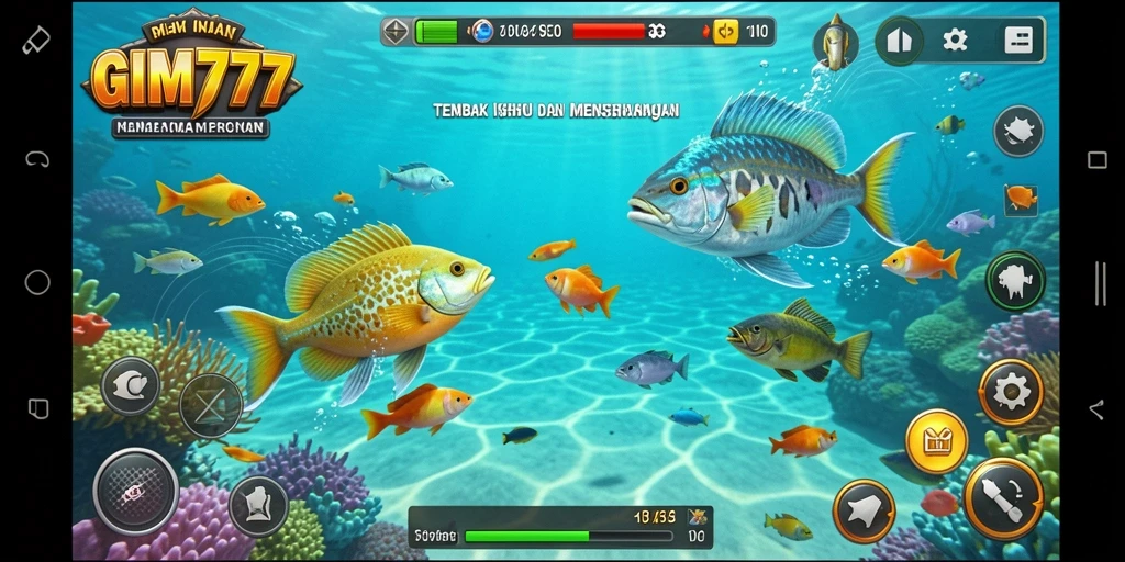 Tampilan gameplay menarik dari GIM777 yang mendebarkan.