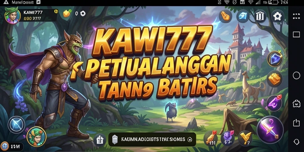 Tampilan gameplay seru dari KAWI777 dengan aksi yang menegangkan.