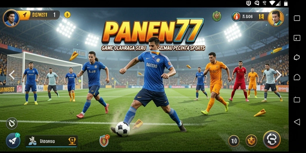 Screenshot dari gameplay seru PANEN77 yang menampilkan berbagai olahraga.