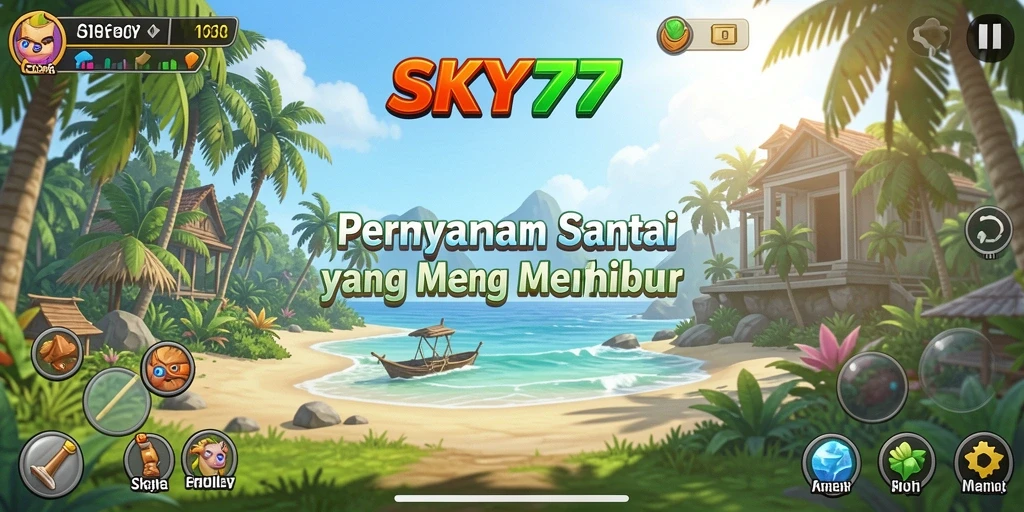 Tampilan gameplay SKY77 dengan grafis yang menarik.