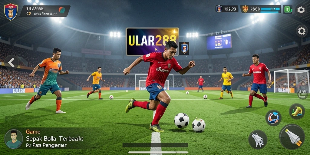 Tangkapan layar ULAR288 dengan aksi sepak bola yang mendebarkan.